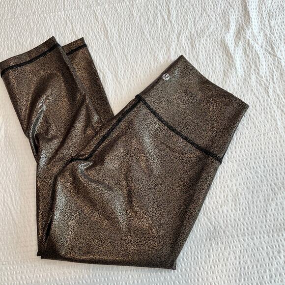 Lululemon Wunder under foil copper crop 6 women - Picture 5 of 7